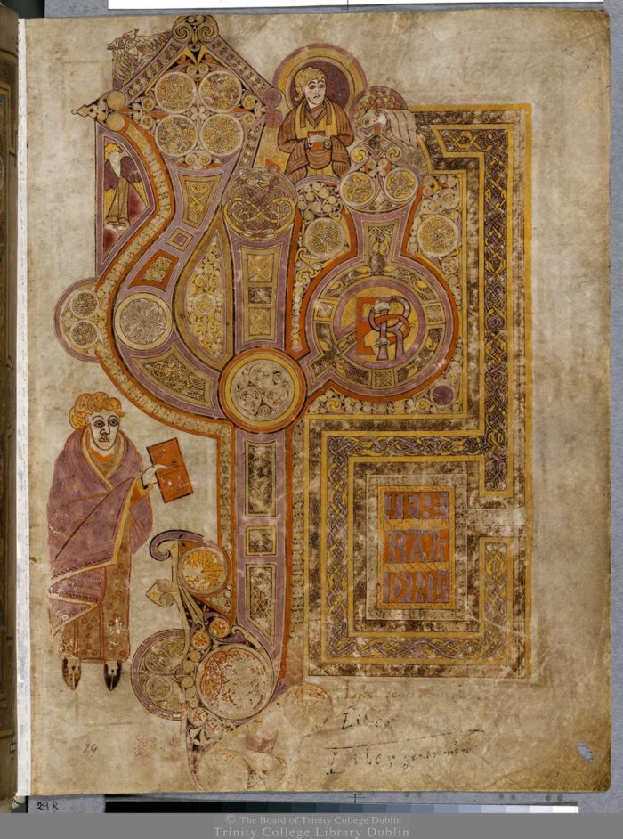 The Book of Kells (f.29r)