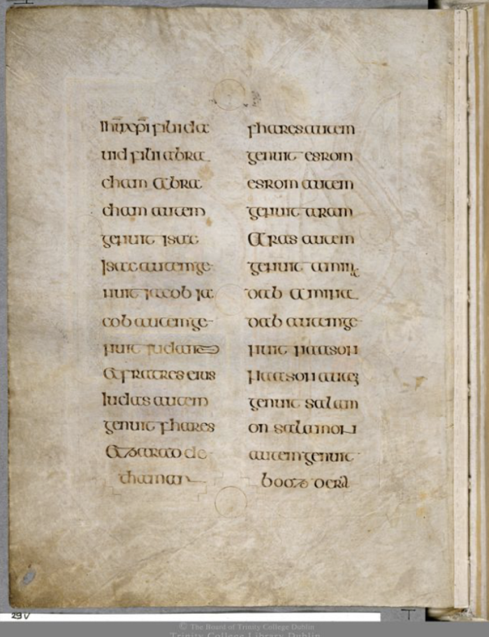 Book of Kells (fol.29v)