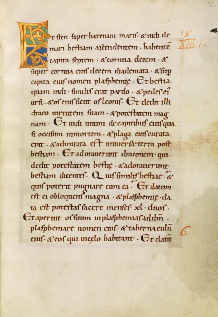 Folio 32 recto, Bamberg Apocalypse